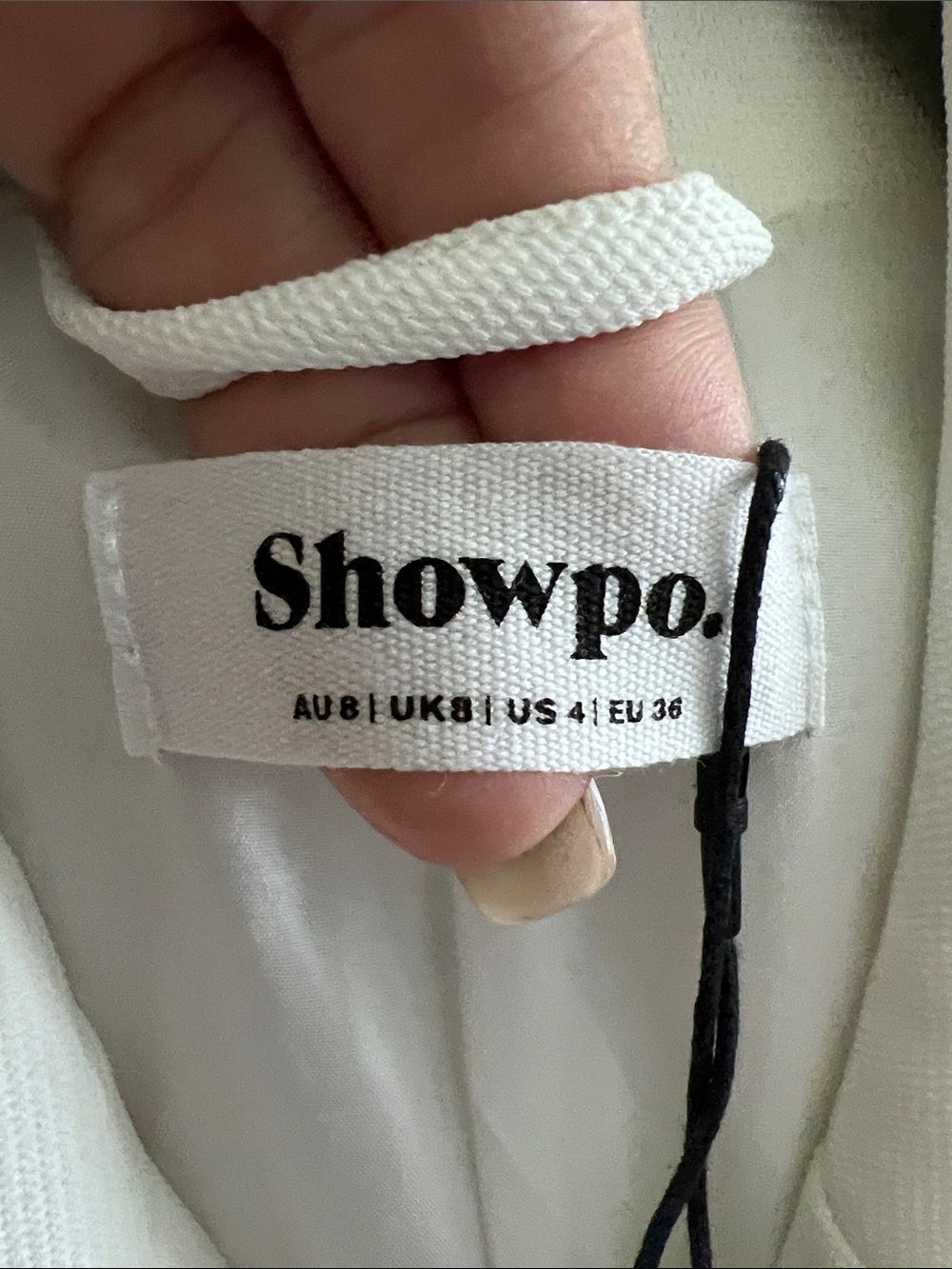 NWT REVOLVE Australia SHOWPO Romeo Sleeveless White Blazer Dress with Belt US 4 - Picture 8 of 12